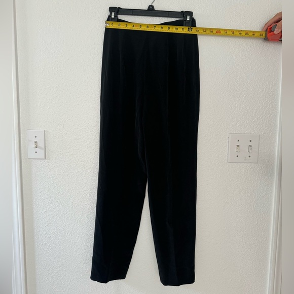 NWOT Bloomingdale’s Elastic Waist 100% Silk Petite Pants - Picture 5 of 14